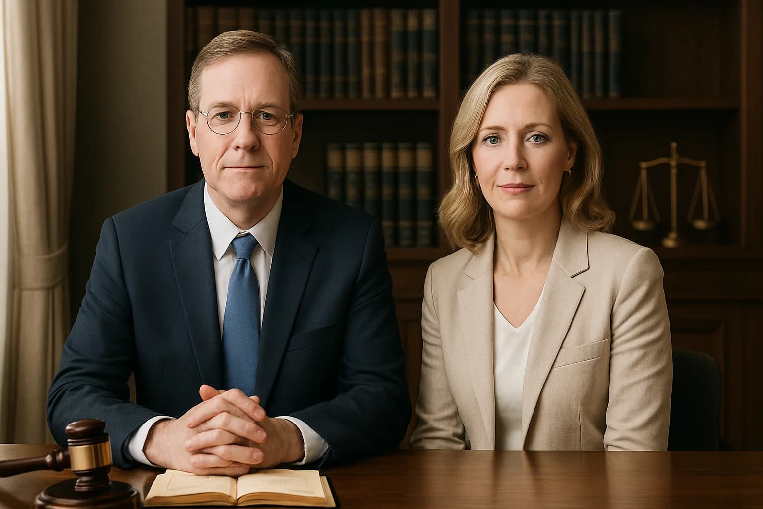 Attorney assisting a driver after an accident